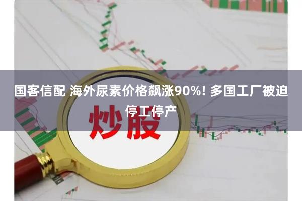 国客信配 海外尿素价格飙涨90%! 多国工厂被迫停工停产